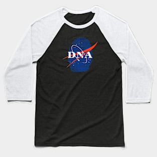 DNA in Nasa Identity Parody Baseball T-Shirt